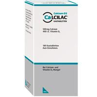 CALCILAC Kautabletten 500 mg/400 I.E. 180 St