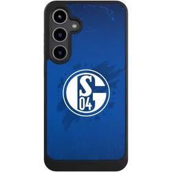 Nivocase Hülle für Samsung Galaxy S24+ Handyhülle NIVOcore Case Schwarz Bundesliga FC Schalke 04 (Samsung Galaxy S24+), Smartphone Hülle, Schwarz