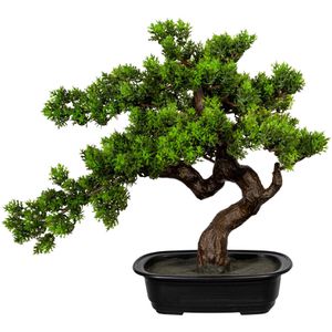 Creativ-green Kunstpflanze Bonsai Myrte, im Topf, Höhe 40 cm