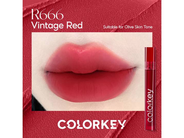 COLORKEY Air Velvet Brillant à Lèvres R666 3 g