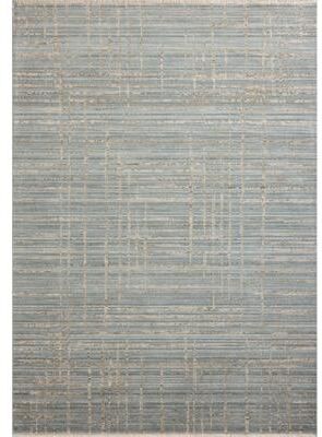 Alexander Home Bradley Modern Micro Fringe Area Rug