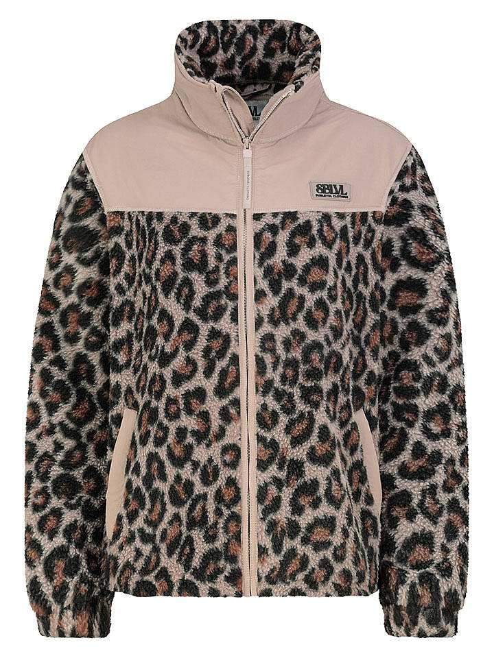 Sublevel Fleecejacke in Beige - XXL