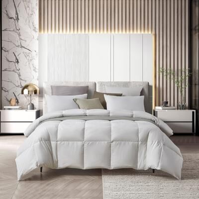 Farm To Home Organic Blended Cotton Down / Feather Comforter