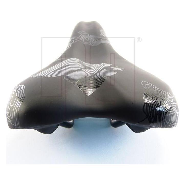NG Sports Chaar Sport Sattel, 259x157mm, 7x7mm, black (40080321)