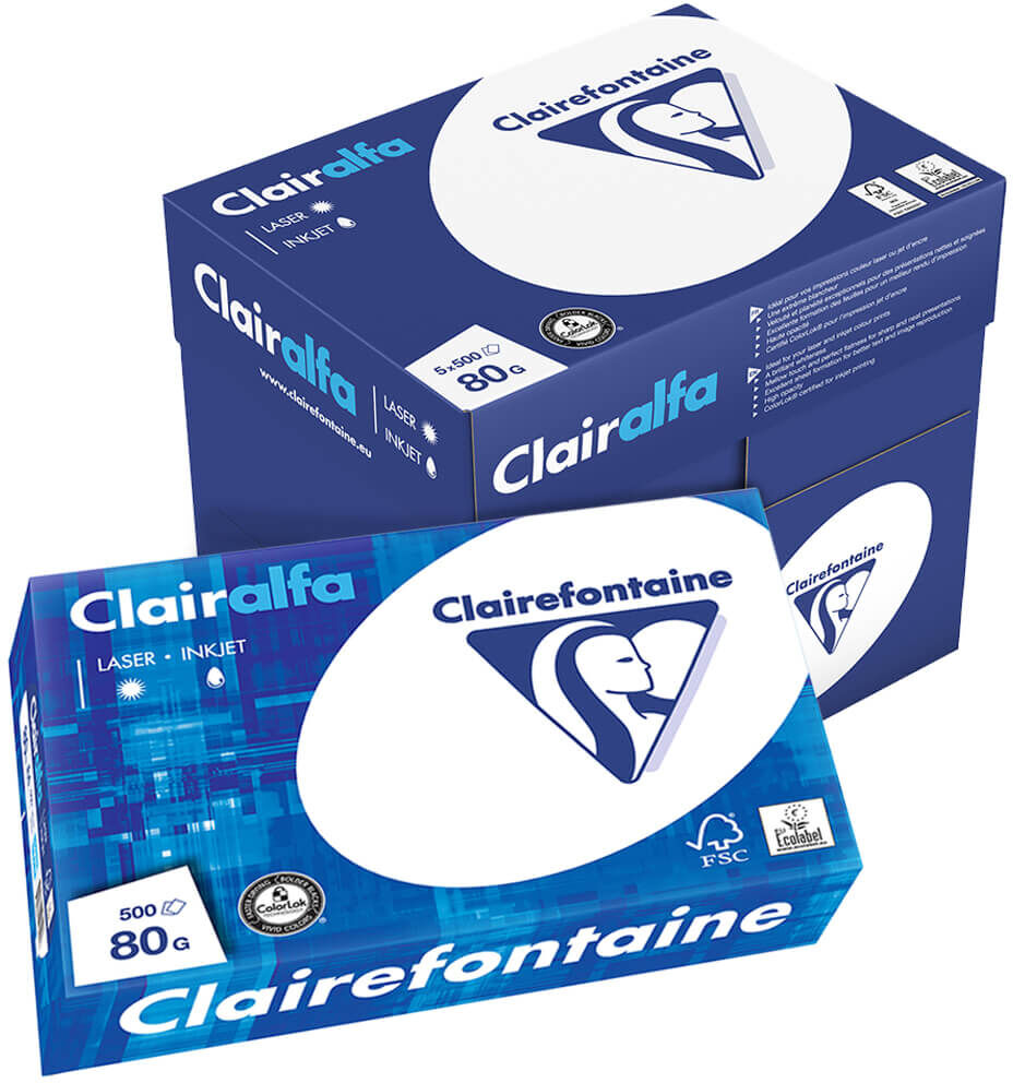 aXpel Kopier- und Druckpapier A4 80g Clairfontaine
