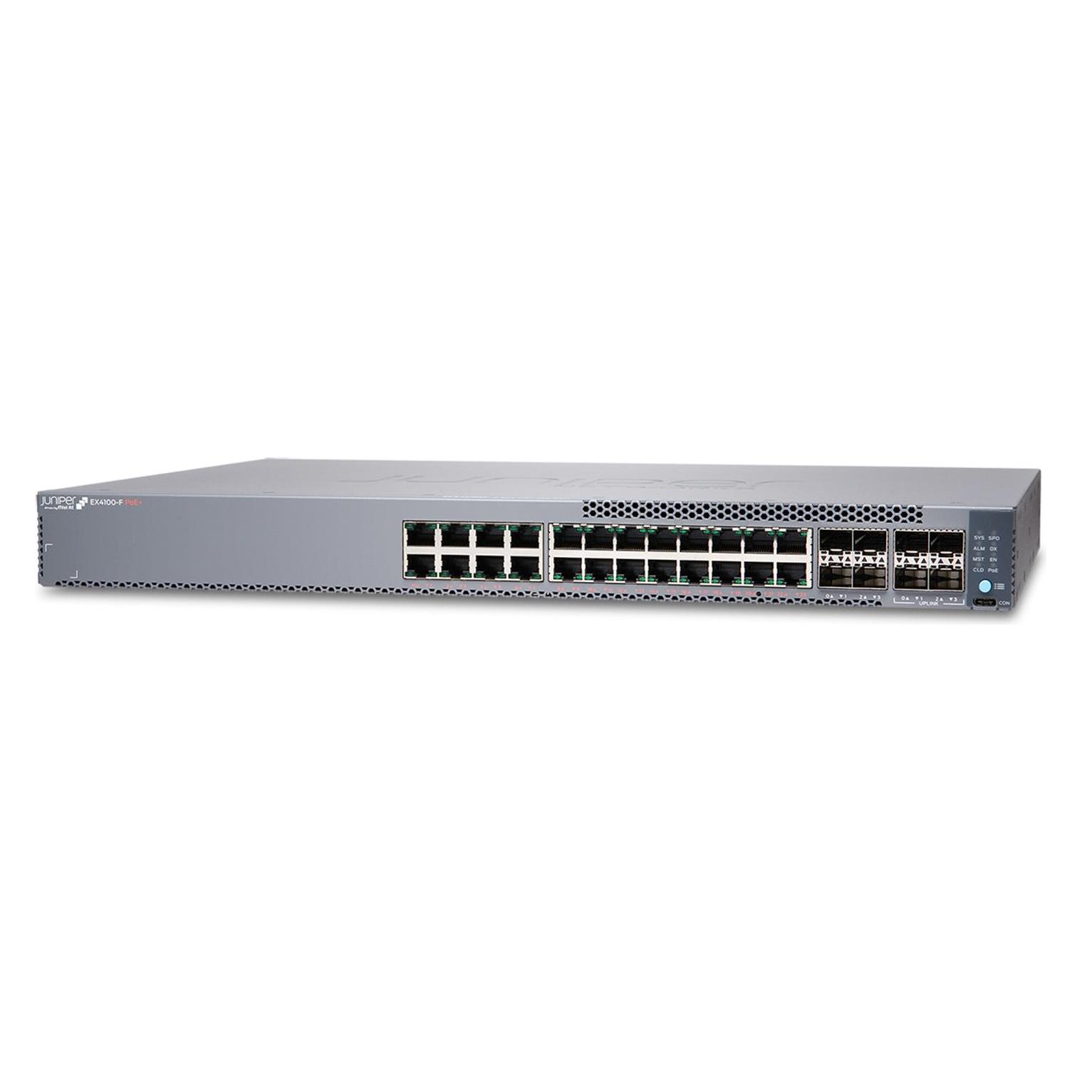 Juniper EX4100-F-24P - 1 Gbps - 24-Port (24 Ports) (EX4100-F-24P)