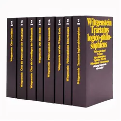 Werkausgabe in 8 Bänden, Fachbücher von Ludwig Wittgenstein