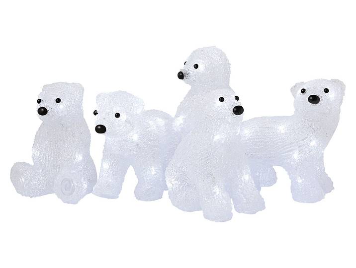 LED Eichhörnchen weiss 50cm 120Led