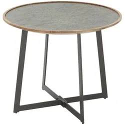 Beistelltisch  Yama , grau , Maße (cm): H: 40  Ø: 50