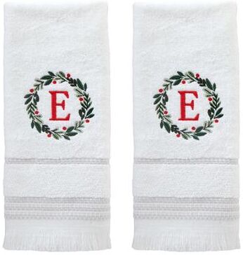 SKL Home Wreath Monogram Hand Towel (2-Pack)