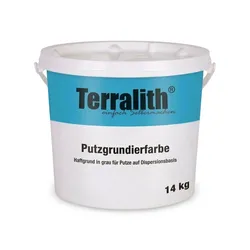 Terralith Buntsteinputz Grundierung -14 kg- farbig, Farbe: grau