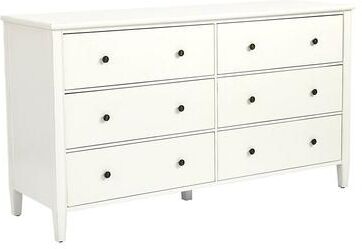 Sidney Wide Dresser - Rubbed White - Ballard Designs