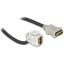 DELOCK Keystone HDMI A Buchse mit Kabel