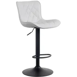 CLP Barhocker Emma Kunstleder   Farbe: weiß, Material: Kunstleder