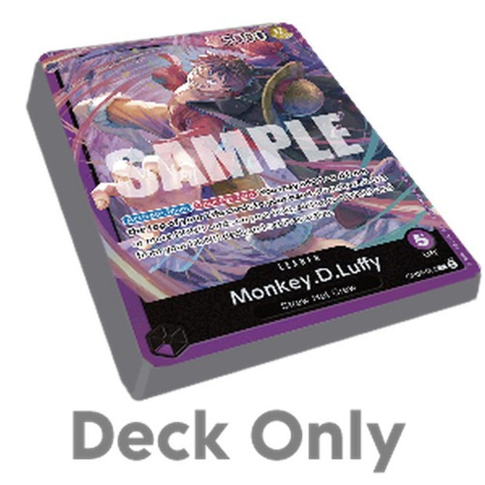Bandai One Piece Starter Deck Purple Monkey.D.Luffy Deck Pack