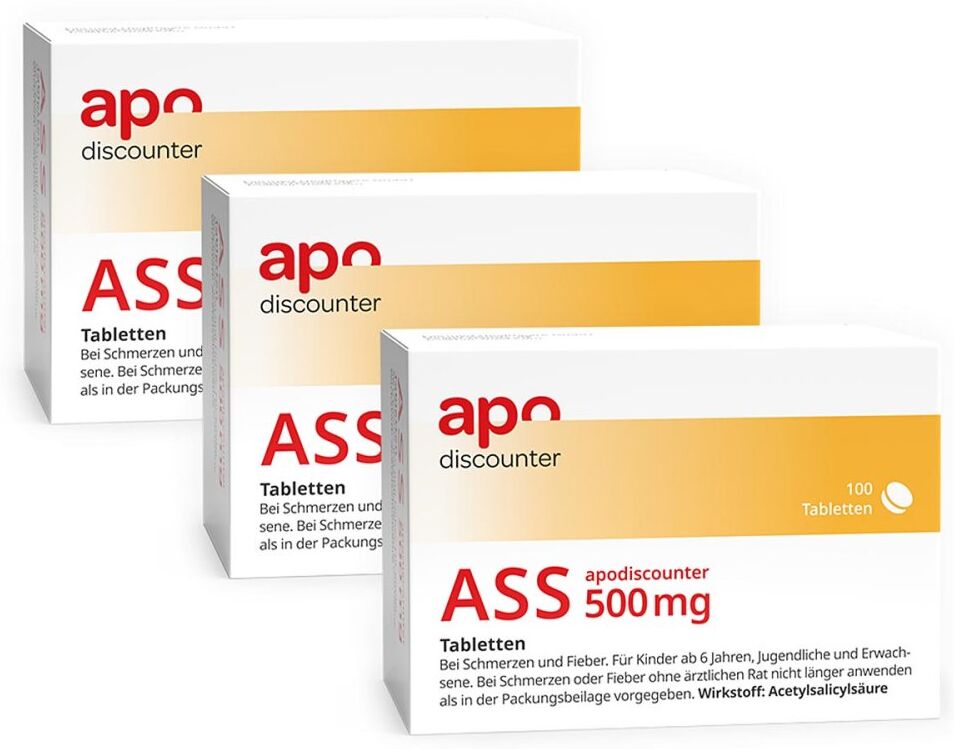 ASS 500 mg von apodiscounter