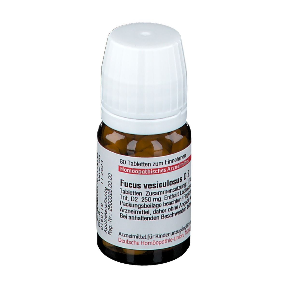 Fucus Vesiculosus D 2 Tabletten 80 St