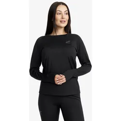 Route Merino Light Base Layer Top Damen Black, Größe:2XL - Damen > Funktionsunterwäsche - Schwarz
