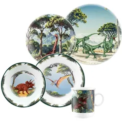 Seltmann, Kindergeschirr + Kinderbesteck, Compact Blaulicht Kindergeschirr Set