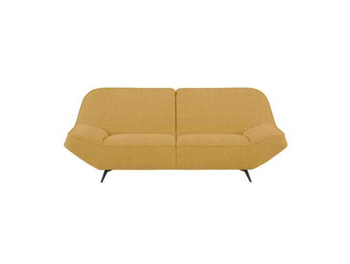 Mid.you 3-Sitzer-Sofa, Senfgelb, 223x87x96 cm, Made in EU, Wohnzimmer, Sofas & Couches, Sofas, 3-Sitzer Sofas