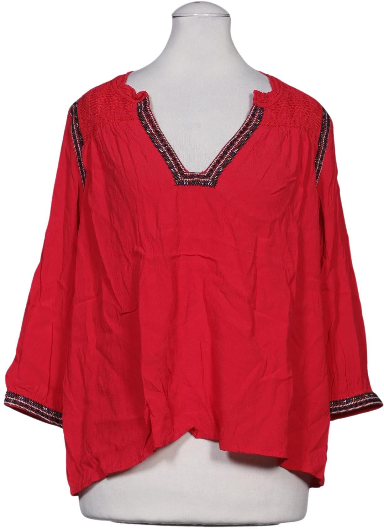 ba&sh Damen Bluse, Rot, Gr. S, Viskose - Second Hand