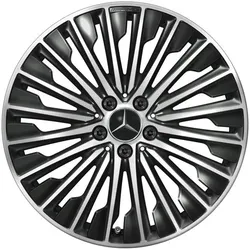 Mercedes-AMG CLE C236 19 Zoll Leichtmetallfelge schwarz glanzgedreht Hinterachse