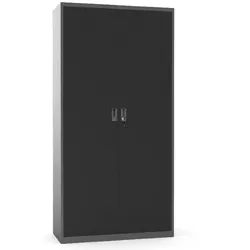 Werkstattschrank G1, 1800 x 900 x 380 mm, 4 Fachböden, dunkelgrau