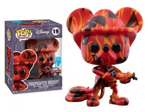 Funko Pop! Disney Art Series Brandweerman Mickey #19
