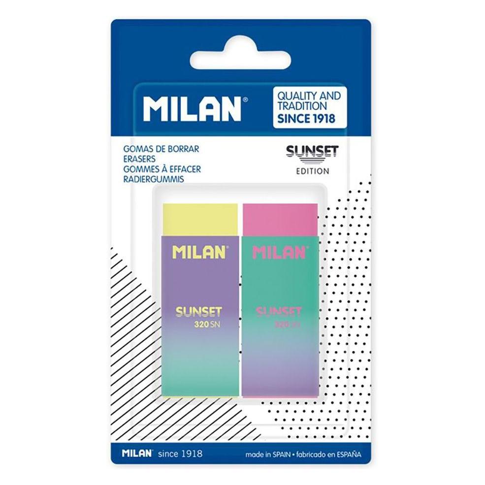 Milan Kunststoff-Radierer Sunset 320 2 Stk. MAILAND (42833304)