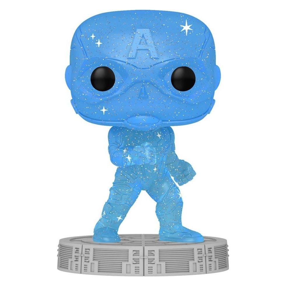 Funko POP! - Infinity Saga: Captain America (Blau) (57614)