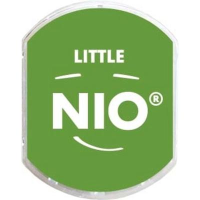 COLOP little NIO Ersatz-Stempelkissen, Packung mit 2 Stempelkissen, smooth green