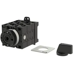 Eaton 020716 Umschalter, T3, 32 A, Zwischenbau, Basisschalter, 5 Baueinheit(en), Kontakte: 10, 60 °, Abwicklungs Nr. 8361 T3-5-8361/XZ