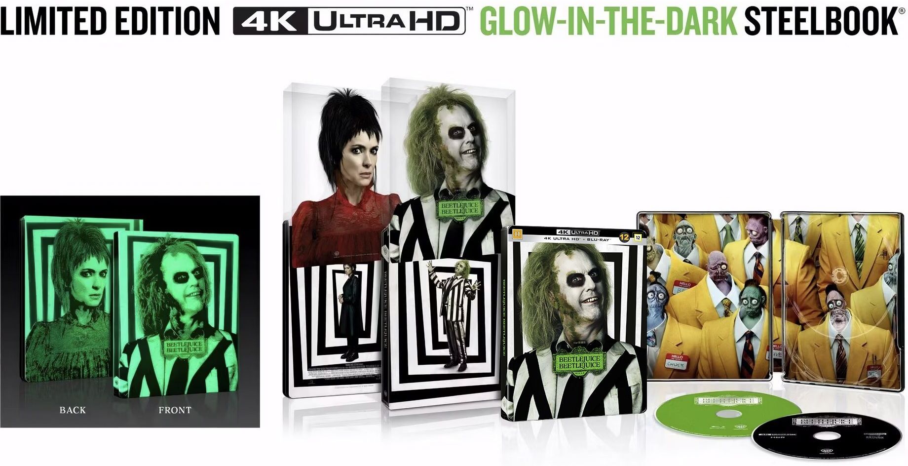 Beetlejuice Beetlejuice (Steelbook) (4K UHD & Blu-ray)