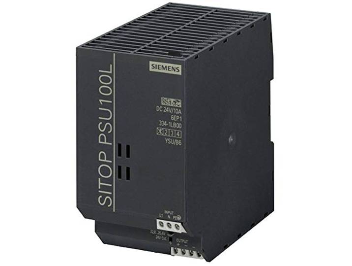 Siemens SITOP Lite 24 volt gelijkspanning, 10 ampp single fase-voeding