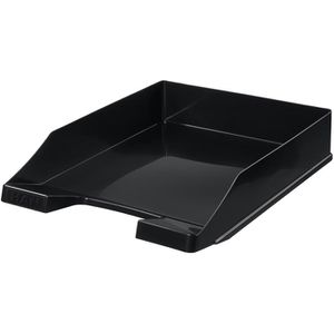 Han Briefablage 1027-x-13, Klassik, A4, schwarz, stapelbar, Kunststoff