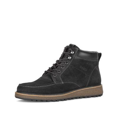 Stiefel GABOR "Boot", Herren, Gr. 46, schwarz (grau), Schuhe Stiefel