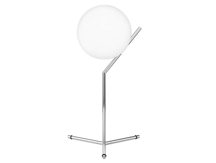 IC T1 Lampe à poser High Chrom - FLOS - Salon / séjour - Design - Métal - Boule
