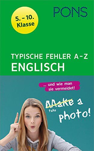 PONS Typische Fehler A bis Z Englisch - Preis vom 09.10.2026 07:28:09 h