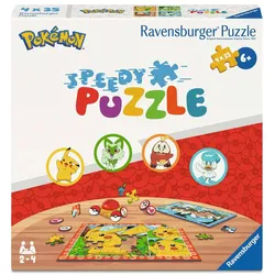 Ravensburger Puzzle - Kinderpuzzle 4x35 Teile - Speedy Puzzle Pokémon