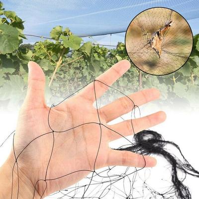 Multicon Wholesale Hub Durable Anti Bird Netting For Garden Plants, Trees, Fruits black 7ft X 33ft