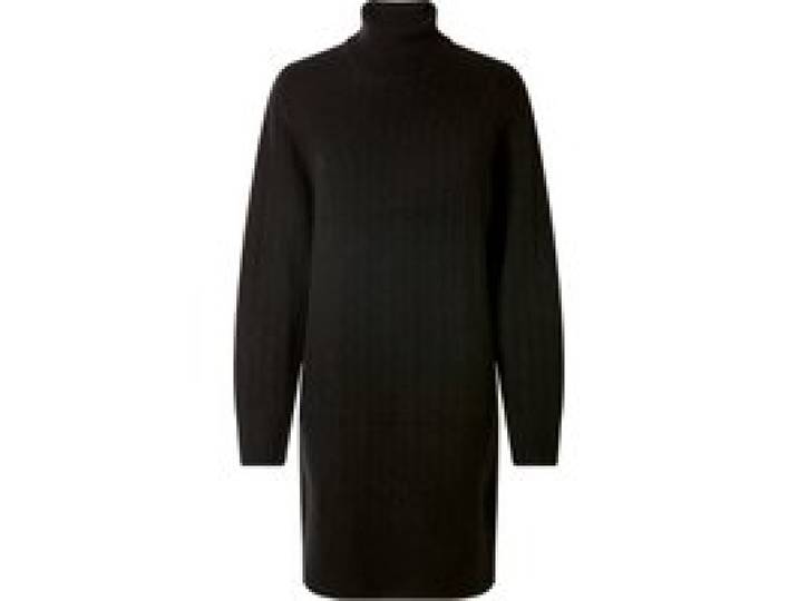 ESMARA® Robe en maille femme (noir, XS(32/34))