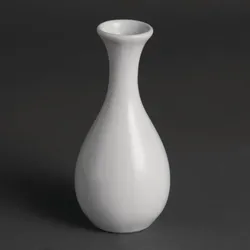 Gastronoble Olympia Whiteware Blumenvasen 12,5cm