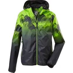 KILLTEC Kinder Funktionsjacke mit Kapuze, packbar Lyse BYS JCKT B, Größe 164 in Grün Grün