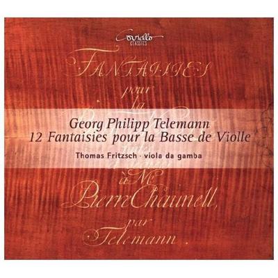 12 Fantasien für Gambe solo TWV 40:26-37 - Georg Philipp Telemann, CD, 4039956916017