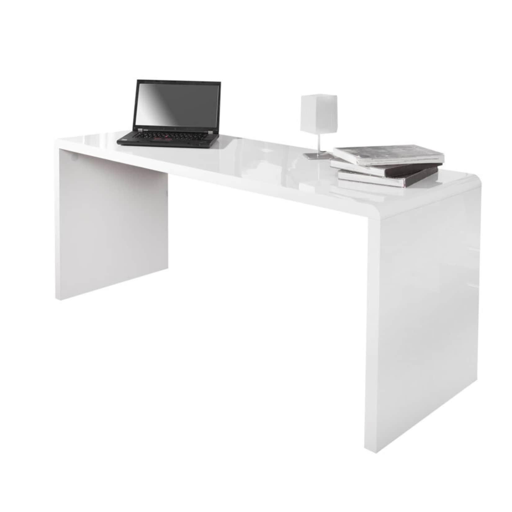 riess-ambiente Schreibtisch FAST TRADE - 160cm weiß Hochglanz Computertisch