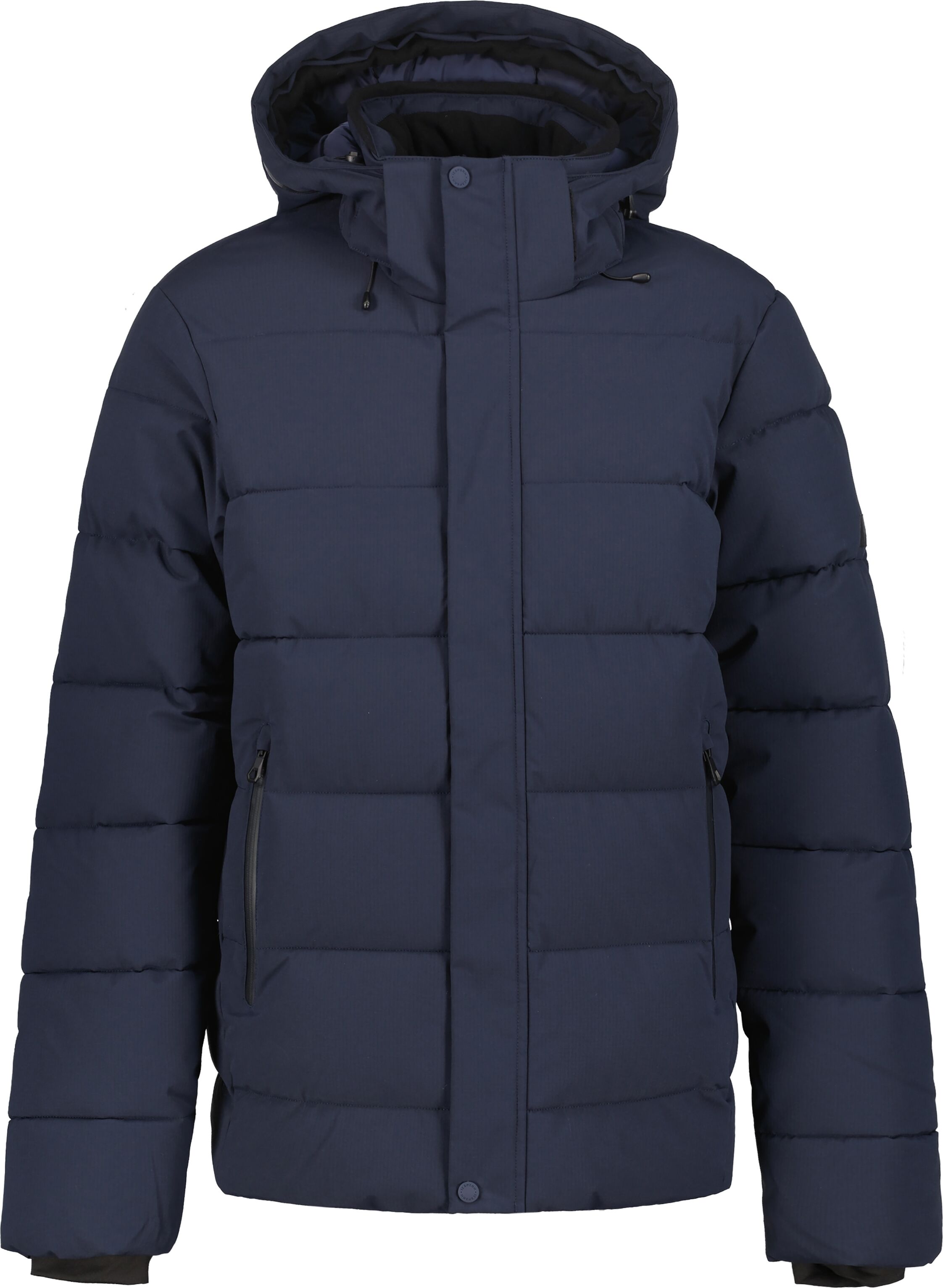 Steppjacke ICEPEAK "ICEPEAK BIXBY", Herren, Gr. 54, blau (dunkelblau), Obermaterial: 100% Polyester, Jacken Steppjacke, mit wasserdichter Funktion, atmungsaktiv