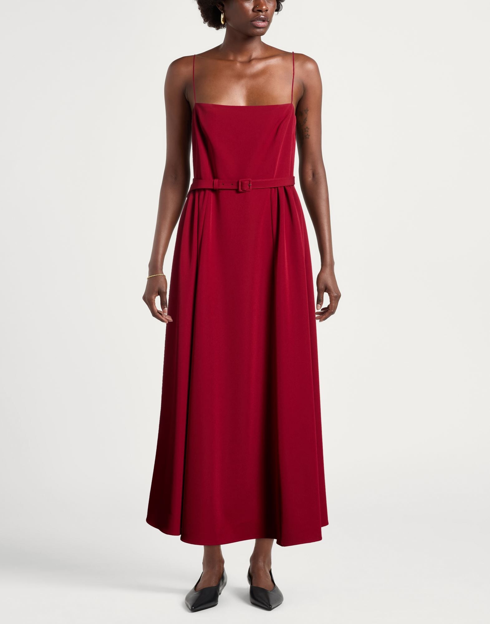 Roland Mouret Vestido largo Mujer Burdeos 30,32,36,38 Mujer