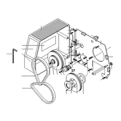 PROXXON 24500-01-17 Riemenrad Motor für Drehmaschine PD400 CNC