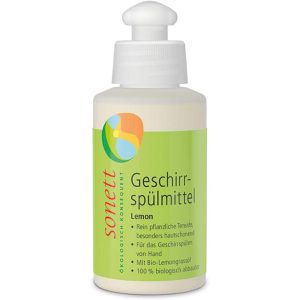 Sonett Spülmittel DE3074, Lemon, Konzentrat, biologisch abbaubar, Flasche, 120ml