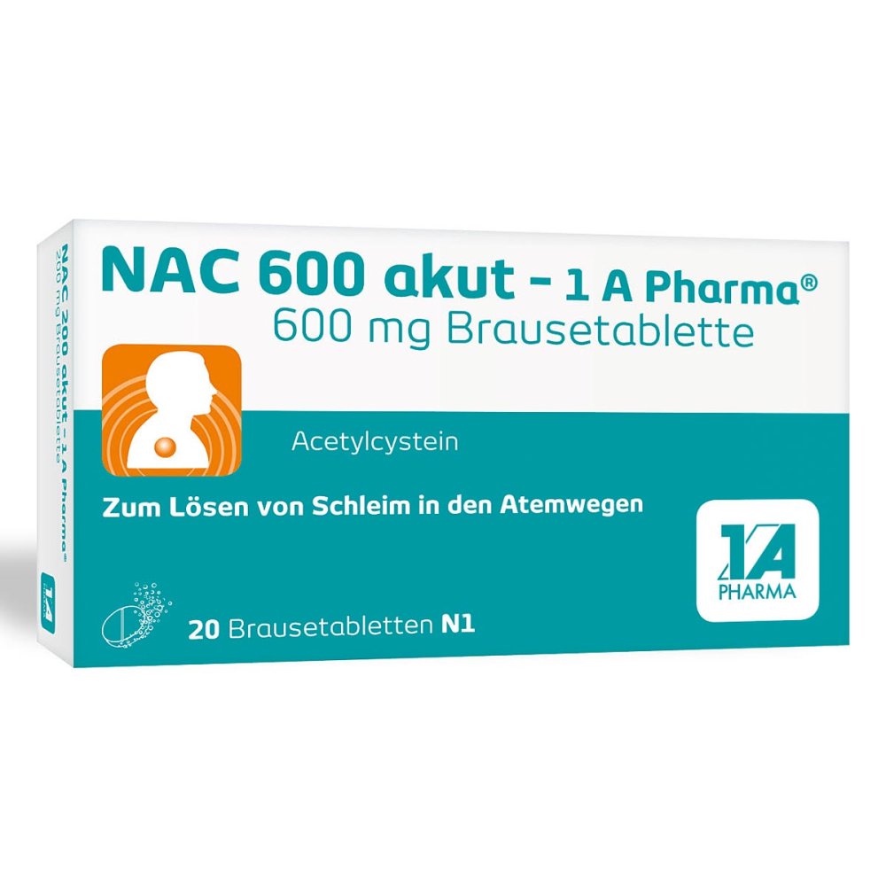1 A Pharma GmbH NAC 600 akut - 1A-Pharma® 00562761